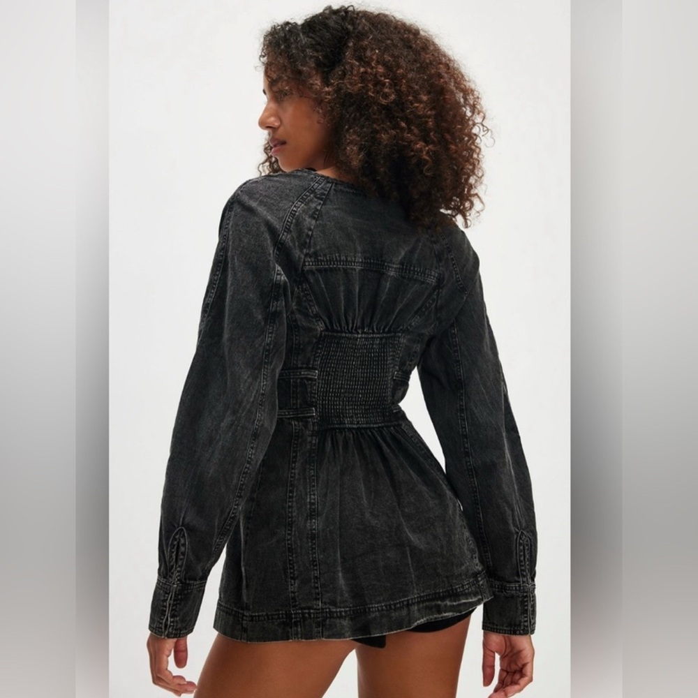 Free People Acid Acid Washed Tunic View 2